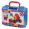 Klocki Jeżyki 50 elementów w walizce B.Toys