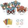 Maski Roboty do dekorowania Zrób To Sam Djeco