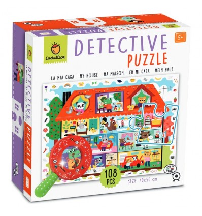 Mój Dom puzzle gra detektywistyczna Ludattica